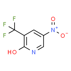 ChemSpider 2D Image | 5-Nitro-3-(trifluoromethyl)pyridin-2-ol | C6H3F3N2O3