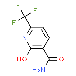 ChemSpider 2D Image | 2-hydroxy-6-(trifluoromethyl)pyridine-3-carboxamide | C7H5F3N2O2