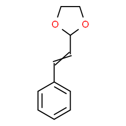 ChemSpider 2D Image | 2-styryl-1,3-dioxolane | C11H12O2