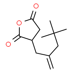 ChemSpider 2D Image | 3-(2-NEOPENTYLALLYL)TETRAHYDROFURAN-2,5-DIONE | C12H18O3