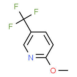 ChemSpider 2D Image | 2-Methoxy-5-Trifluoromethylpyridine | C7H6F3NO