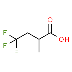 ChemSpider 2D Image | 2-Methyl-4,4,4-trifluorobutyric acid | C5H7F3O2