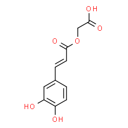 ChemSpider 2D Image | CAFFEOYLGLYCOLIC ACID | C11H10O6