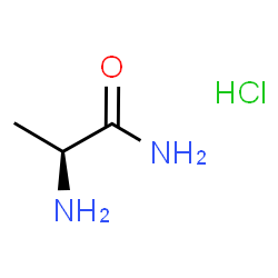 ChemSpider 2D Image | L-Alaninamide hydrochloride (1:1) | C3H9ClN2O