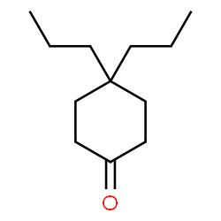 ChemSpider 2D Image | 4,4-Dipropylcyclohexanone | C12H22O