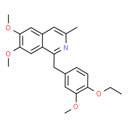 ChemSpider 2D Image | dimoxyline | C22H25NO4