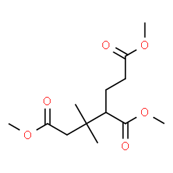 ChemSpider 2D Image | Trimethyl 2,2-dimethyl-1,3,5-pentanetricarboxylate | C13H22O6