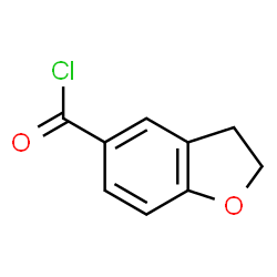 ChemSpider 2D Image | 1,2-Dihydrobenzo[b]furan-5-carbonyl chloride | C9H7ClO2