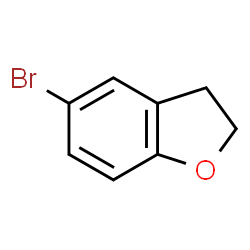 ChemSpider 2D Image | 5-Bromo-2,3-dihydrobenzofuran | C8H7BrO