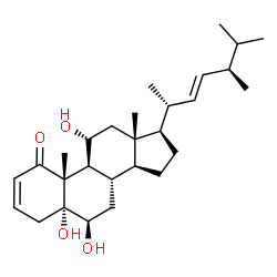 ChemSpider 2D Image | stoloniferone H | C28H44O4