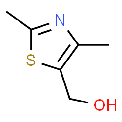 ChemSpider 2D Image | (2,4-dimethylthiazol-5-yl)methanol | C6H9NOS