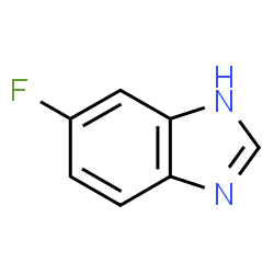 ChemSpider 2D Image | 5-Fluoro-1H-benzimidazole | C7H5FN2