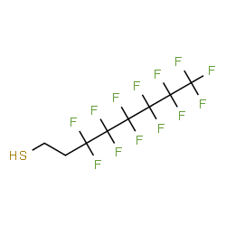 ChemSpider 2D Image | 3,3,4,4,5,5,6,6,7,7,8,8,8-Tridecafluorooctane-1-thiol | C8H5F13S