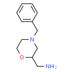 ChemSpider 2D Image | (4-Benzyl-2-morpholinyl)methanamine | C12H18N2O