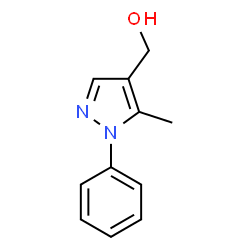 ChemSpider 2D Image | 1-Phenyl-5-methyl-pyrazole-4-methanol | C11H12N2O