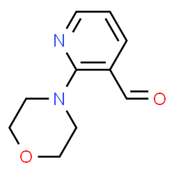 ChemSpider 2D Image | 2-Morpholinonicotinaldehyde | C10H12N2O2