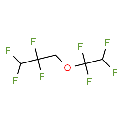 ChemSpider 2D Image | 1,1,2,2-Tetrafluoro-3-(1,1,2,2-tetrafluoroethoxy)propane | C5H4F8O