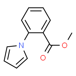 ChemSpider 2D Image | Methyl 2-(1H-pyrrol-1-yl)benzoate | C12H11NO2