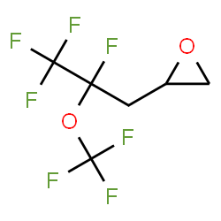 ChemSpider 2D Image | [2,3,3,3-Tetrafluoro-2-(trifluoromethoxy)propyl]oxirane | C6H5F7O2