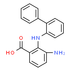 ChemSpider 2D Image | 3-Amino-2-(2-biphenylylamino)benzoic acid | C19H16N2O2