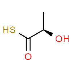 ChemSpider 2D Image | (2R)-2-Hydroxypropanethioic S-acid | C3H6O2S