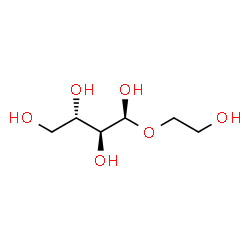 ChemSpider 2D Image | (1S,2S,3S)-1-(2-Hydroxyethoxy)-1,2,3,4-butanetetrol | C6H14O6