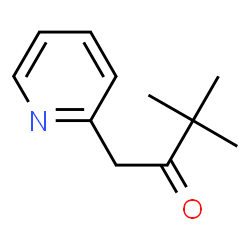 ChemSpider 2D Image | 3,3-DIMETHYL-1-PYRIDIN-2-YLBUTAN-2-ONE | C11H15NO