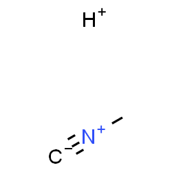 ChemSpider 2D Image | Methane, isocyano-, hydrogen salt | C2H4N
