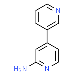 ChemSpider 2D Image | 3,4'-Bipyridin-2'-amine | C10H9N3