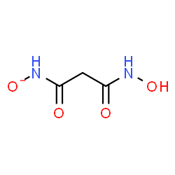 ChemSpider 2D Image | {[3-(Hydroxyamino)-3-oxopropanoyl]amino}oxidanide | C3H5N2O4