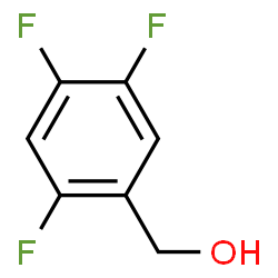 ChemSpider 2D Image | (2,4,5-Trifluorphenyl)methanol | C7H5F3O