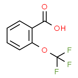 ChemSpider 2D Image | 2-(Trifluoromethoxy)benzoic acid | C8H5F3O3