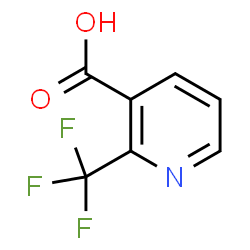 ChemSpider 2D Image | 2-(Trifluoromethyl)nicotinic acid | C7H4F3NO2