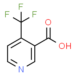 ChemSpider 2D Image | 4-(Trifluoromethyl)nicotinic acid | C7H4F3NO2