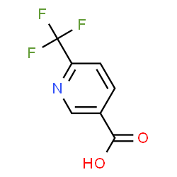 ChemSpider 2D Image | 6-(Trifluoromethyl)nicotinic acid | C7H4F3NO2