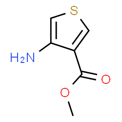ChemSpider 2D Image | Methyl 4-amino-3-thiophenecarboxylate | C6H7NO2S