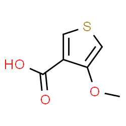 ChemSpider 2D Image | 4-Methoxy-3-thiophenecarboxylic acid | C6H6O3S