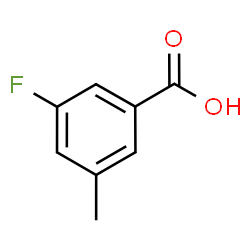 ChemSpider 2D Image | 3-Fluoro-5-methylbenzoic acid | C8H7FO2