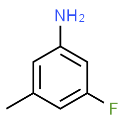 ChemSpider 2D Image | 3-Fluoro-5-methylaniline | C7H8FN