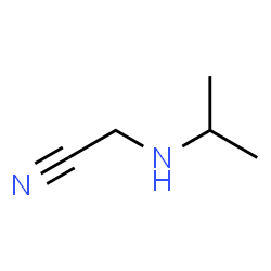 ChemSpider 2D Image | (Isopropylamino)acetonitrile | C5H10N2