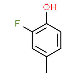 ChemSpider 2D Image | 2-Fluoro-4-methylphenol | C7H7FO