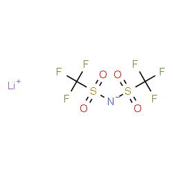 ChemSpider 2D Image | bis(trifluoromethylsulfonyl)azanide | C2F6LiNO4S2