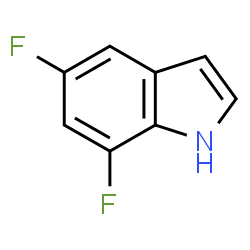 ChemSpider 2D Image | 5,7-Difluoroindole | C8H5F2N