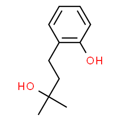ChemSpider 2D Image | 2-(3-Hydroxy-3-methylbutyl)phenol | C11H16O2