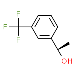 ChemSpider 2D Image | (1R)-1-[3-(Trifluoromethyl)phenyl]ethanol | C9H9F3O