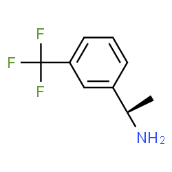 ChemSpider 2D Image | (R)-1-[3-(Trifluoromethyl)phenyl]ethylamine | C9H10F3N