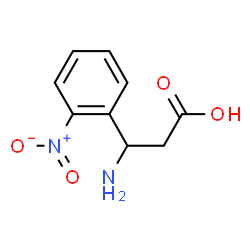 ChemSpider 2D Image | Î²-Amino-2-nitrobenzenepropanoic acid | C9H10N2O4