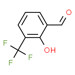 ChemSpider 2D Image | 3-(Trifluoromethyl)salicylaldehyde | C8H5F3O2