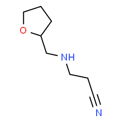 ChemSpider 2D Image | 3-{[(Oxolan-2-yl)methyl]amino}propanenitrile | C8H14N2O