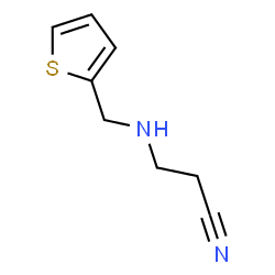 ChemSpider 2D Image | 3-[(2-Thienylmethyl)amino]propanenitrile | C8H10N2S
